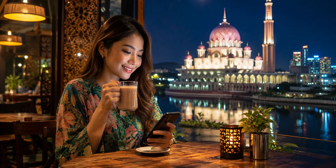 Pengguna menggunakan platform mudah alih s23ultra secara bertanggungjawab di Putrajaya